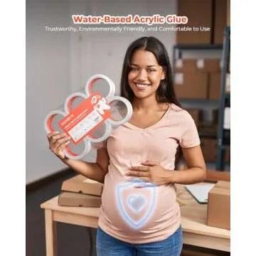 MUNBYN Packing Tape, Heavy Duty Shipping Tape with Total 360 Yards, 2.7mil, 1.88" *60 Yard(Per Rolls) Great for Shipping Packing Moving Mailing Office Storage, Clear Tape Refill for Dispenser