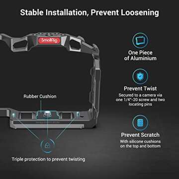 Canon R5 R6 SmallRig Cage - Lightweight & Versatile