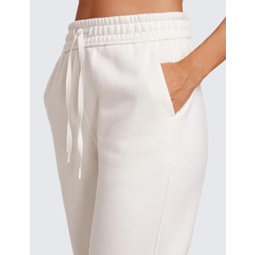 CRZ YOGA Warm Cotton Fleece Sweatpants for Women