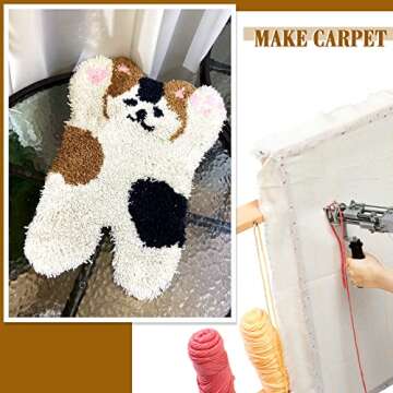 Versatile Tufting Frame for DIY and Tapestry Projects