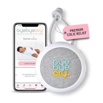 Instant Colic Baby Relief Sound Machine, Pediatrician-Approved, Mom's Choice Award, Colic Specific E...