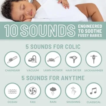 ByeByeCry Portable Sound Machine for Colic Relief