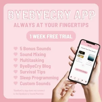 ByeByeCry Portable Sound Machine for Colic Relief