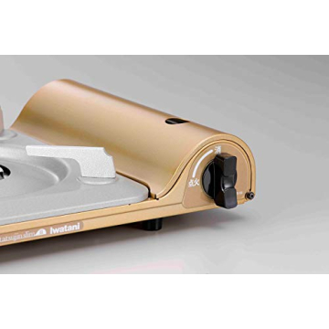 Iwatani Cassette Grill TATSUJIN Slim III for Hot Pot & Camping