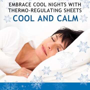 Vegan Silk - Bamboo Viscose Cooling King Size Bed Sheet Set - White - Cool & Moisture Wicking for Hot Sleepers - Ultra Soft for Restful Sleep & Luxurious Feel - Deep Pockets for Snug Fitting