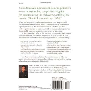 The Vaccine Book: Making the Right Decision for Your Child (Sears Parenting Library)