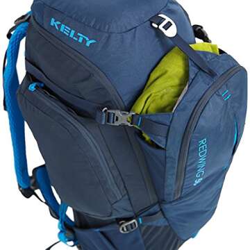 Kelty Redwing 50 Backpack, Black