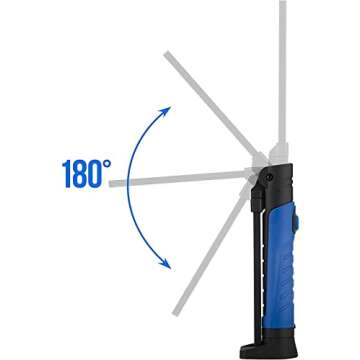 Alert Prolite Tilt and Twist Head Rechargeable 700 Lumen Work Light