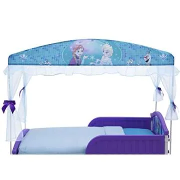Delta Children Canopy Toddler Bed, Disney Frozen