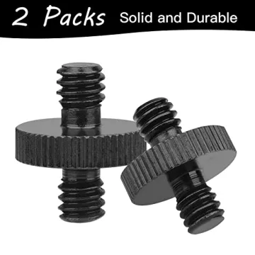 Durable 1/4" Tripod Screw Adapter for Cameras & Lights