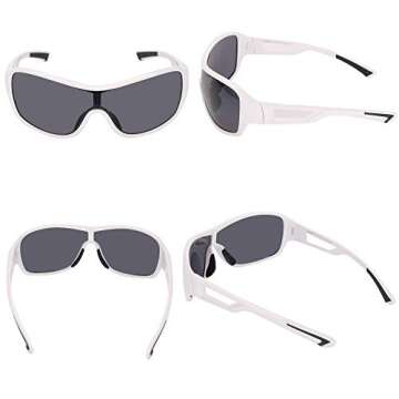 OSSAT Polarized Fashion Sports Sunglasses for Baseball Cycling Fishing Golf