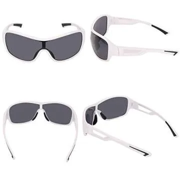 OSSAT Polarized Fashion Sports Sunglasses for Baseball Cycling Fishing Golf
