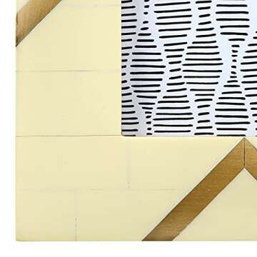 Main + Mesa Resin Photo Frames, Set of 2 (4x6” and 5x7”)