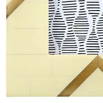 Main + Mesa Resin Photo Frames, Set of 2 (4x6” and 5x7”)