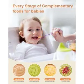 HEYVALUE Baby Food Maker, 13-in-1 Baby Food Puree Blender for Baby Food, Fruit, Vegatable, Meat, with Food Containers, Baby Food Processor Freezer Tray, Silicone Spoons, Silicone Spatula(Light Green)