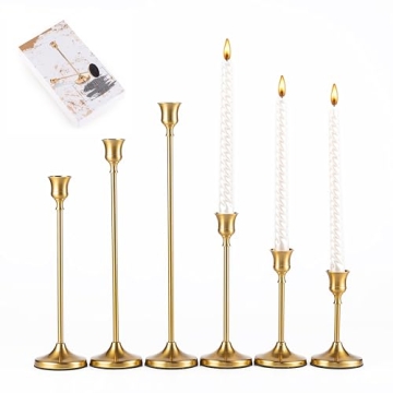 Elegant Gold Candle Holders for Every Occasion