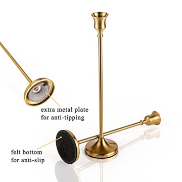 Elegant Gold Candle Holders for Every Occasion