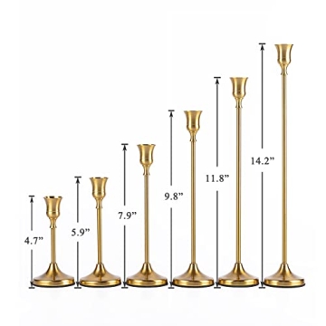 Elegant Gold Candle Holders for Every Occasion