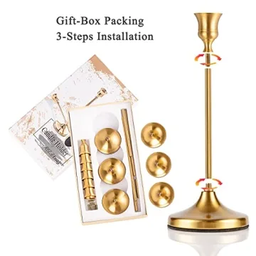 Elegant Gold Candle Holders for Every Occasion