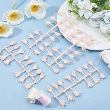 DICOSMETIC 10 Set Tiny Doll Hands for Doll Making 0.87"-1.14" Long Plastic Hand Gesture Set Joints Miniature Hands Movable Doll Hand Replacement Parts for Small Doll Making DIY Accessories
