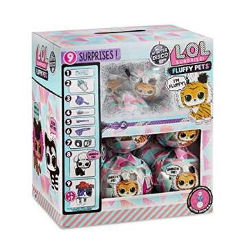 L.O.L. Surprise! Fluffy Pets Winter Disco Series with Removable Fur