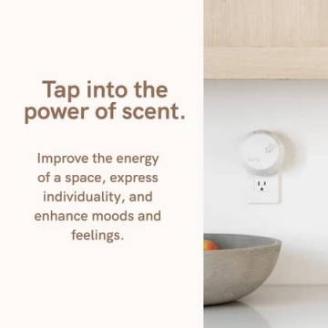 Pura 3 Smart Fragrance Diffuser - Home Scent Diffuser for Bedrooms & Living Rooms - Fragrance Diffuser Essential for Houses & Apartments - Smart Home Diffuser Holds 2 Fragrance Refills