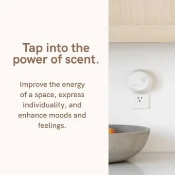 Pura 3 Smart Fragrance Diffuser - Home Scent Diffuser for Bedrooms & Living Rooms - Fragrance Diffuser Essential for Houses & Apartments - Smart Home Diffuser Holds 2 Fragrance Refills