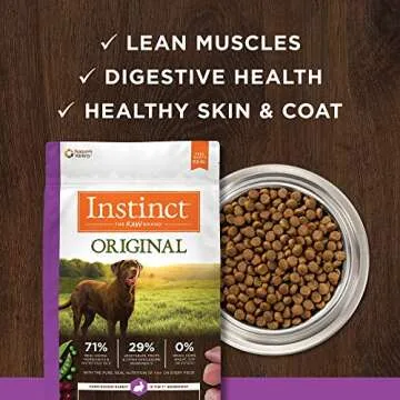 Instinct Original Grain Free Beef Recipe Dog Food 20 lb