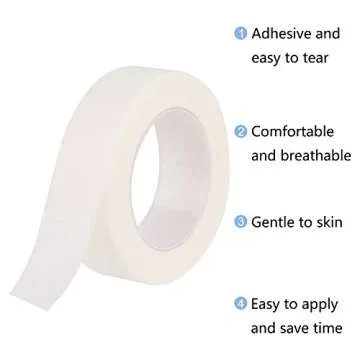 TUPARKA Eyelash Tape 18 Pack for Extensions 0.5 Inch