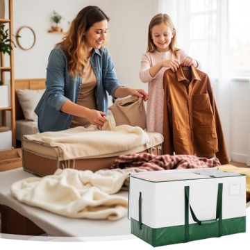 StorageWorks 6 Pack Extra Large Moving Bags for Stress-Free Moving and Storage