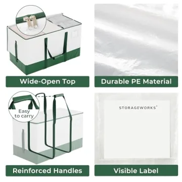 StorageWorks Extra Large Moving Bags for Easy Organization