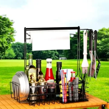 BBQ and Grill Caddy - Essential Camper Tool