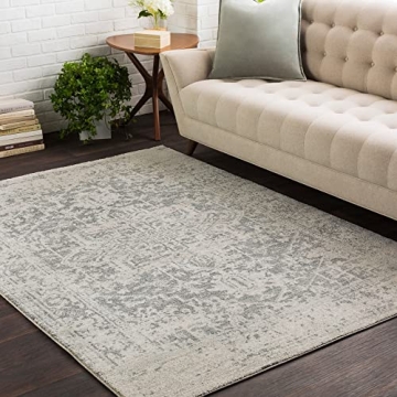 Stylish Livabliss Janine Vintage Medallion Area Rug 5'3" x 7'3"