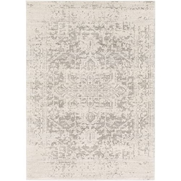 Stylish Livabliss Janine Vintage Medallion Area Rug 5'3" x 7'3"