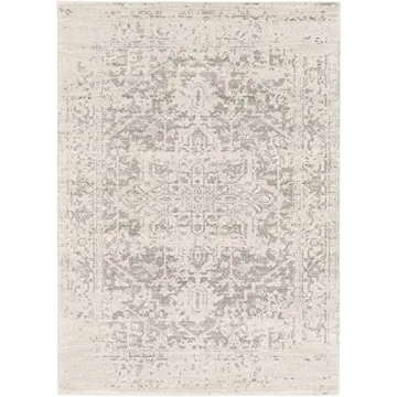 Stylish Livabliss Janine Vintage Medallion Area Rug 5'3" x 7'3"