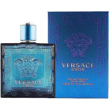 Versace Eros for Men 3.4 oz Eau de Toilette Spray