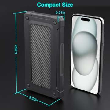 THELIFELICIOUS SD Card Holder for 20 SDXC and TF Cards