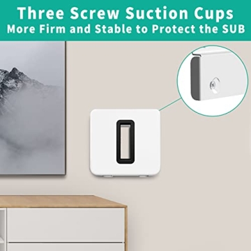 Secure Heavy Duty Wall Mount for Sonos Sub Gen 3 Gen 2