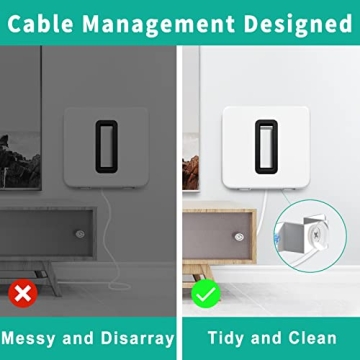 Secure Heavy Duty Wall Mount for Sonos Sub Gen 3 Gen 2