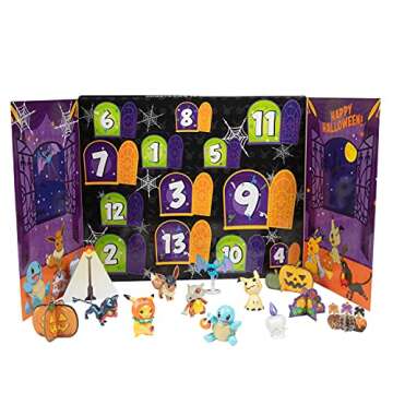 Pokemon 2021 Halloween Advent Countdown Calendar - 13 Pieces