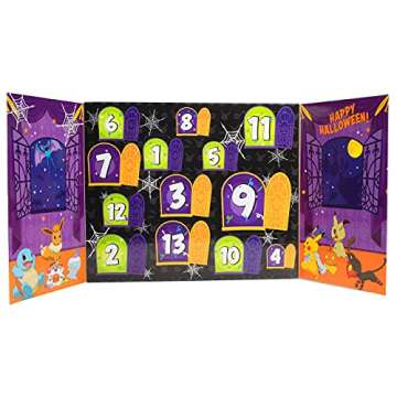 Pokemon 2021 Halloween Advent Countdown Calendar - 13 Pieces