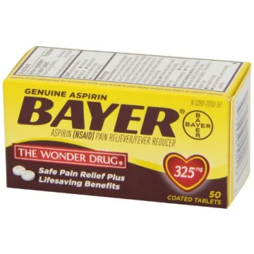 Buy Bayer Aspirin 325mg Tablets, 50-Count Pack of 2