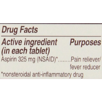 Buy Bayer Aspirin 325mg Tablets, 50-Count Pack of 2