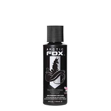 ARCTIC FOX Vegan and Cruelty-Free Semi-Permanent Hair Color Dye (4 Fl Oz, TRANSYLVANIA)