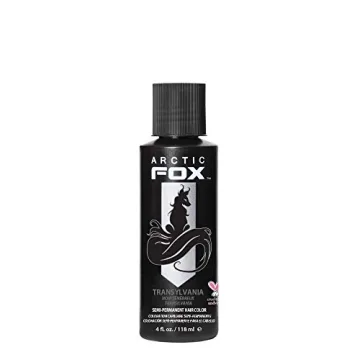 ARCTIC FOX Vegan and Cruelty-Free Semi-Permanent Hair Color Dye (4 Fl Oz, TRANSYLVANIA)