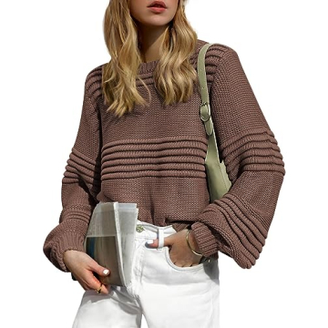 LILLUSORY Women's Oversized Y2K Sweater - Chic Comfort