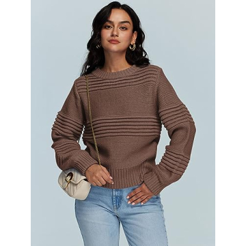 LILLUSORY Women's Oversized Y2K Sweater - Chic Comfort