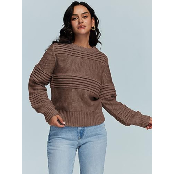 LILLUSORY Women's Oversized Y2K Sweater - Chic Comfort