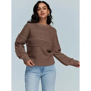 LILLUSORY Women's Oversized Y2K Sweater - Chic Comfort