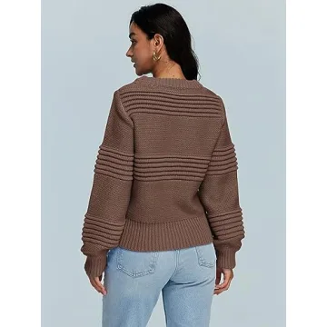 LILLUSORY Women's Oversized Y2K Sweater - Chic Comfort